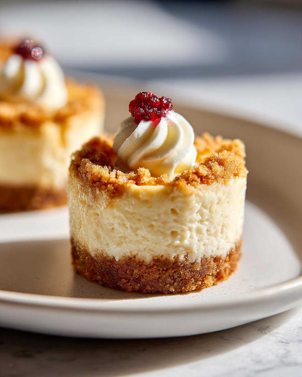 25 Irresistible Mini Cheesecake Bites with Graham Crust Recipe 8 Mini Cheesecake Bites with Graham Crust - detail 2