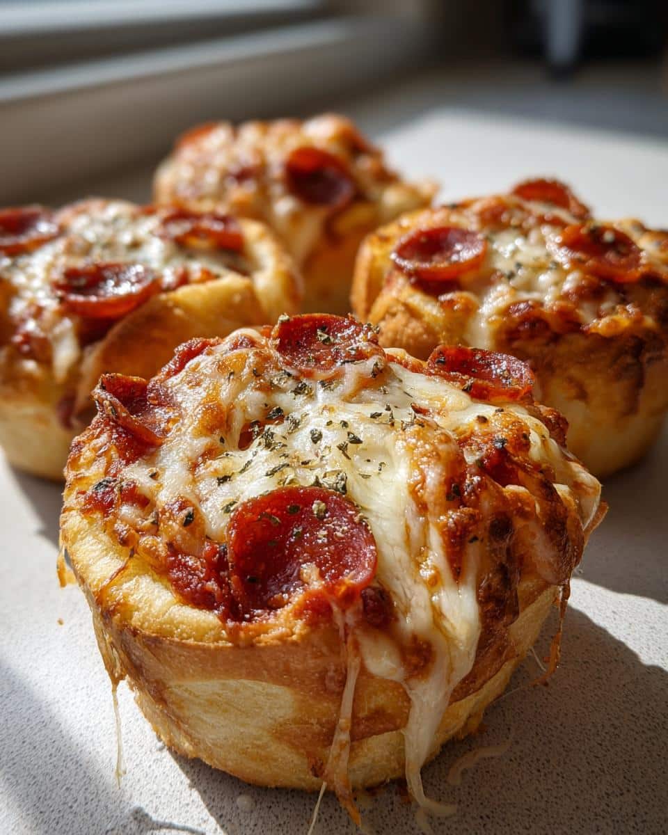 Mini Pepperoni Pizza Cups - detail 1