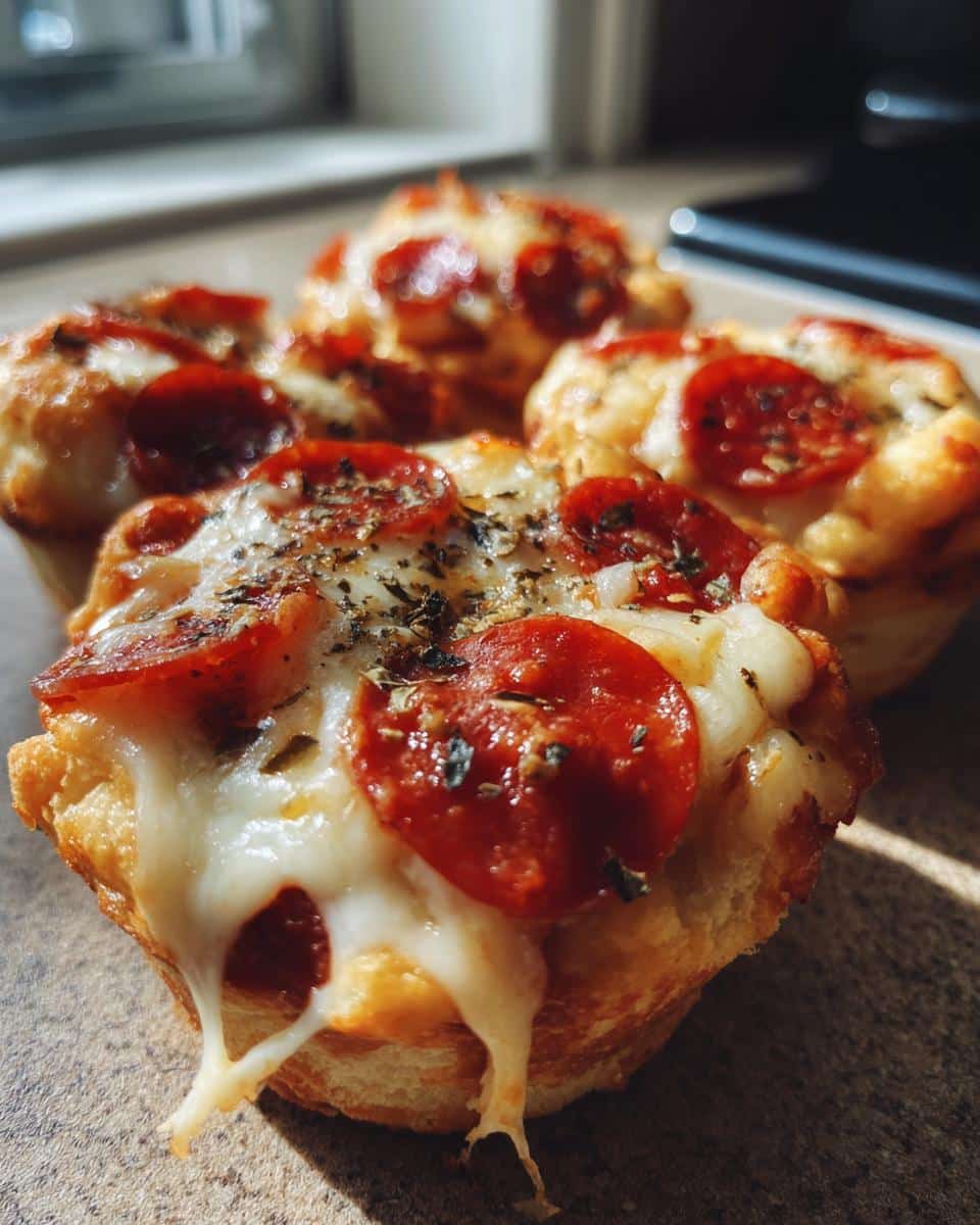 Mini Pepperoni Pizza Cups - detail 3