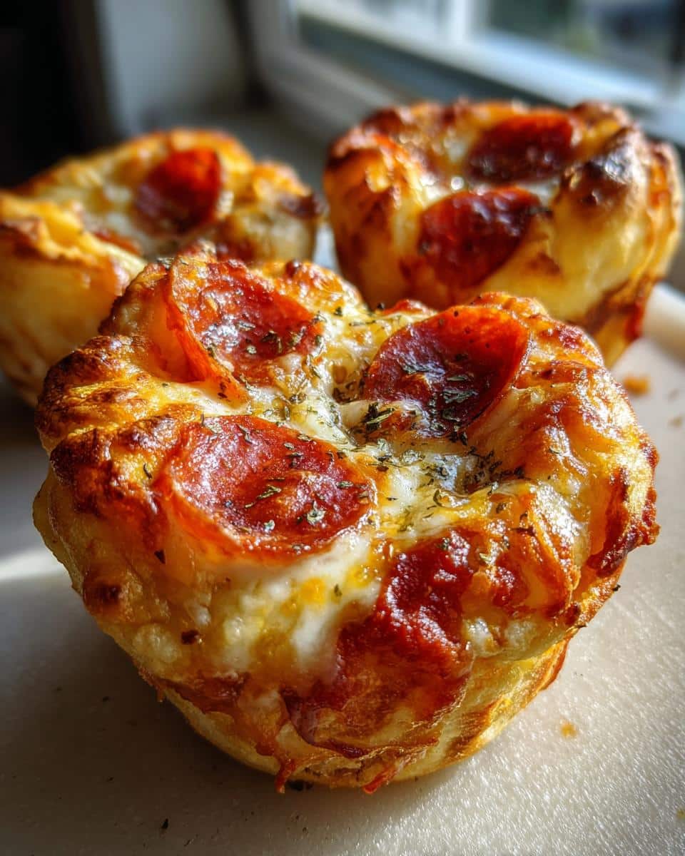 Mini Pepperoni Pizza Cups - detail 4