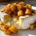 New Year Baked Brie with Apple-Sage Chutney