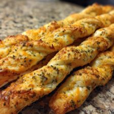 Heavenly New Year Cheddar Herb Breadsticks in 15 Minutes