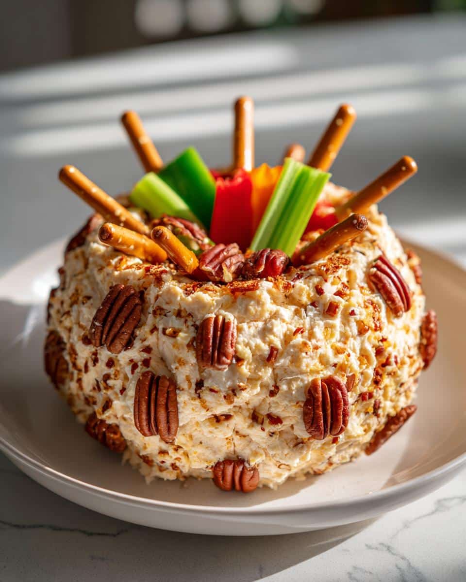 New Year Countdown Cheese Ball - detail 1