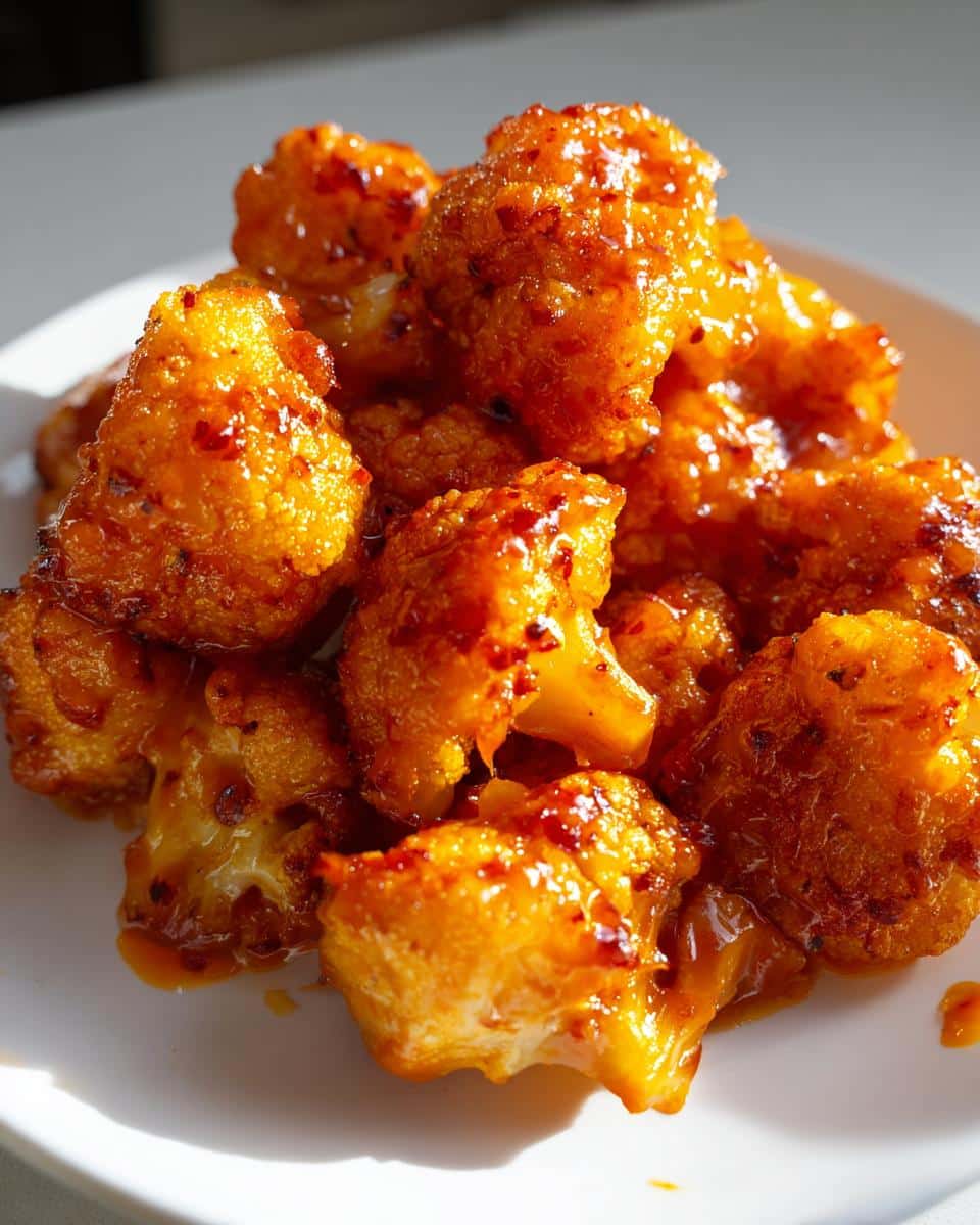New Year Firecracker Buffalo Cauliflower Bites - detail 1