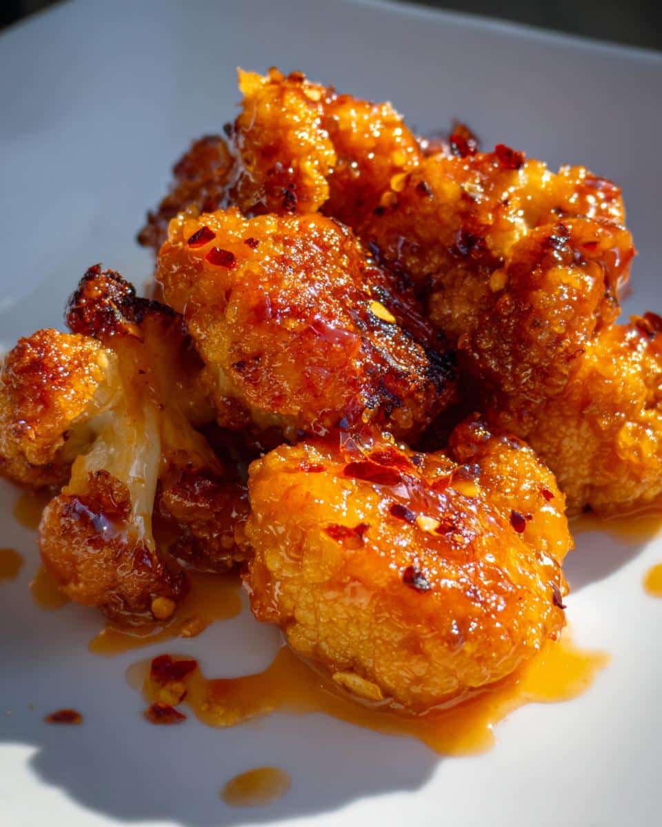 New Year Firecracker Buffalo Cauliflower Bites - detail 2