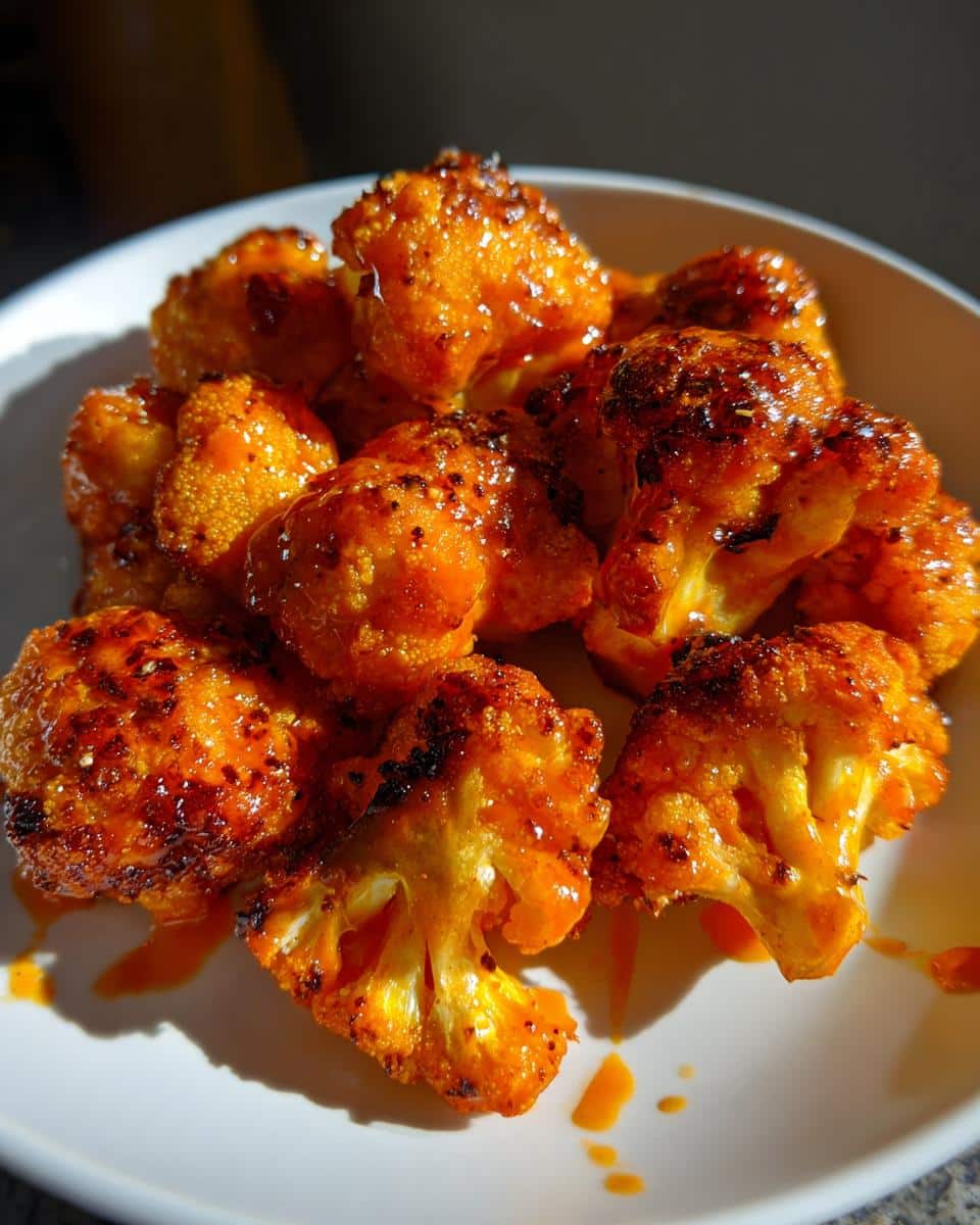 New Year Firecracker Buffalo Cauliflower Bites - detail 3