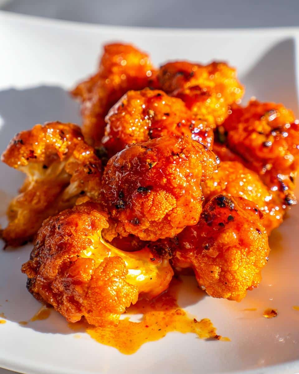 New Year Firecracker Buffalo Cauliflower Bites - detail 4