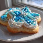 New Year Fireworks Frosted Sugar Cookies