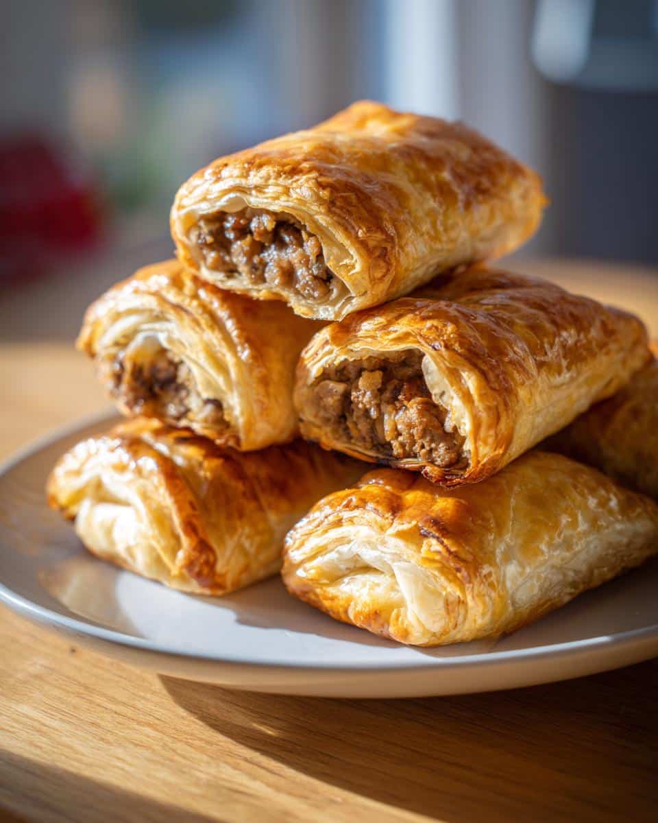 New Year Plant-Based Sausage Rolls - detail 3