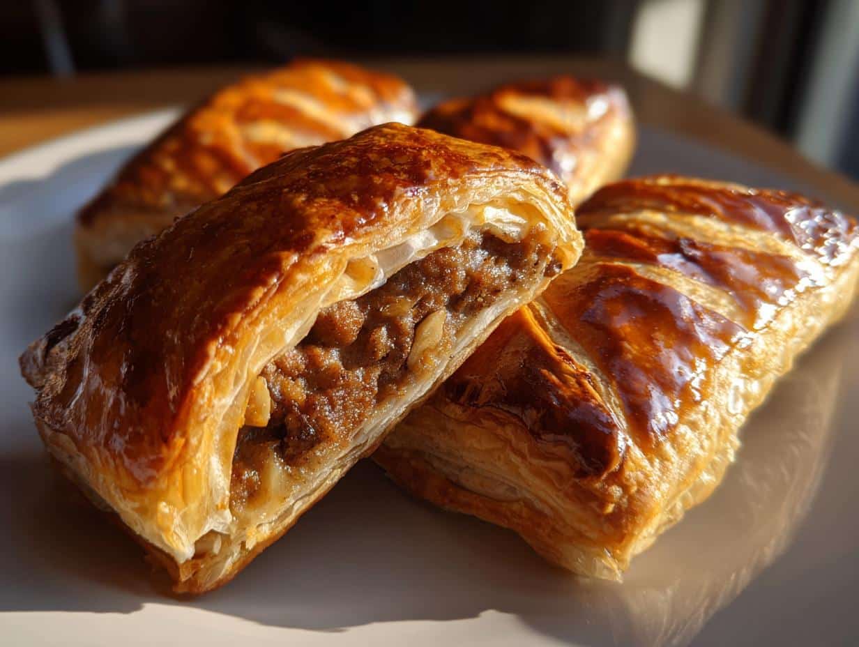 New Year Plant-Based Sausage Rolls