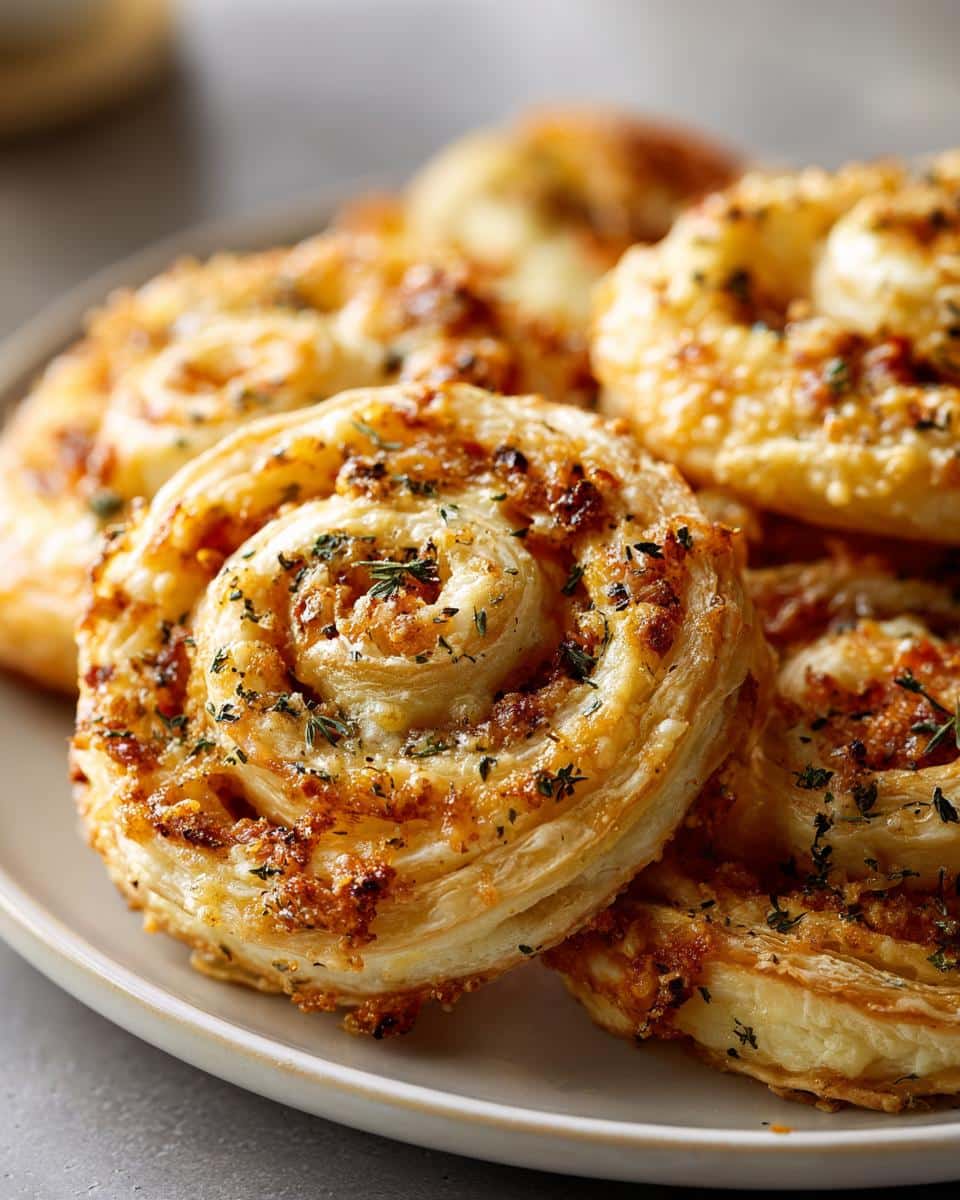 New Year Savory Palmiers with Sun-Dried Tomato - detail 1