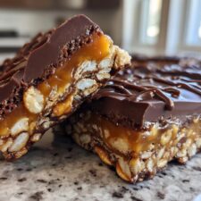 15-Minute No-Bake Caramel Pretzel Bars: Irresistible Sweet & Salty Bliss