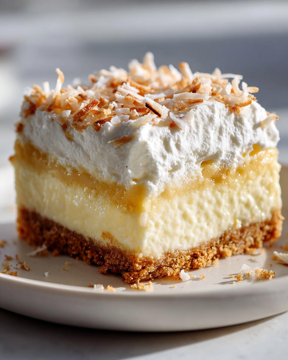 Irresistible No-Bake Coconut Cream Bars in 15 Minutes 9 No-Bake Coconut Cream Bars - detail 3