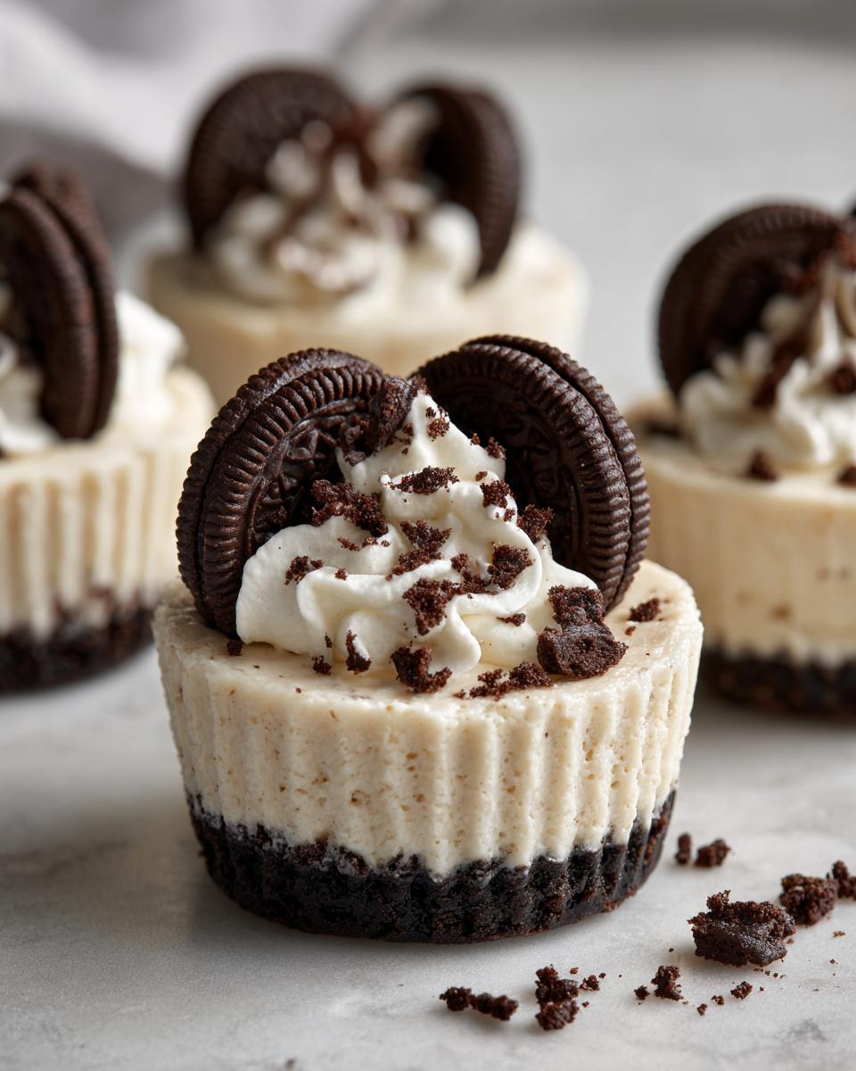 No-Bake Oreo Cheesecake Cups - detail 2