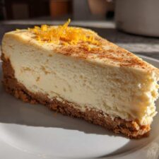 Irresistible Orange-Spice Christmas Cheesecake in 3 Simple Steps
