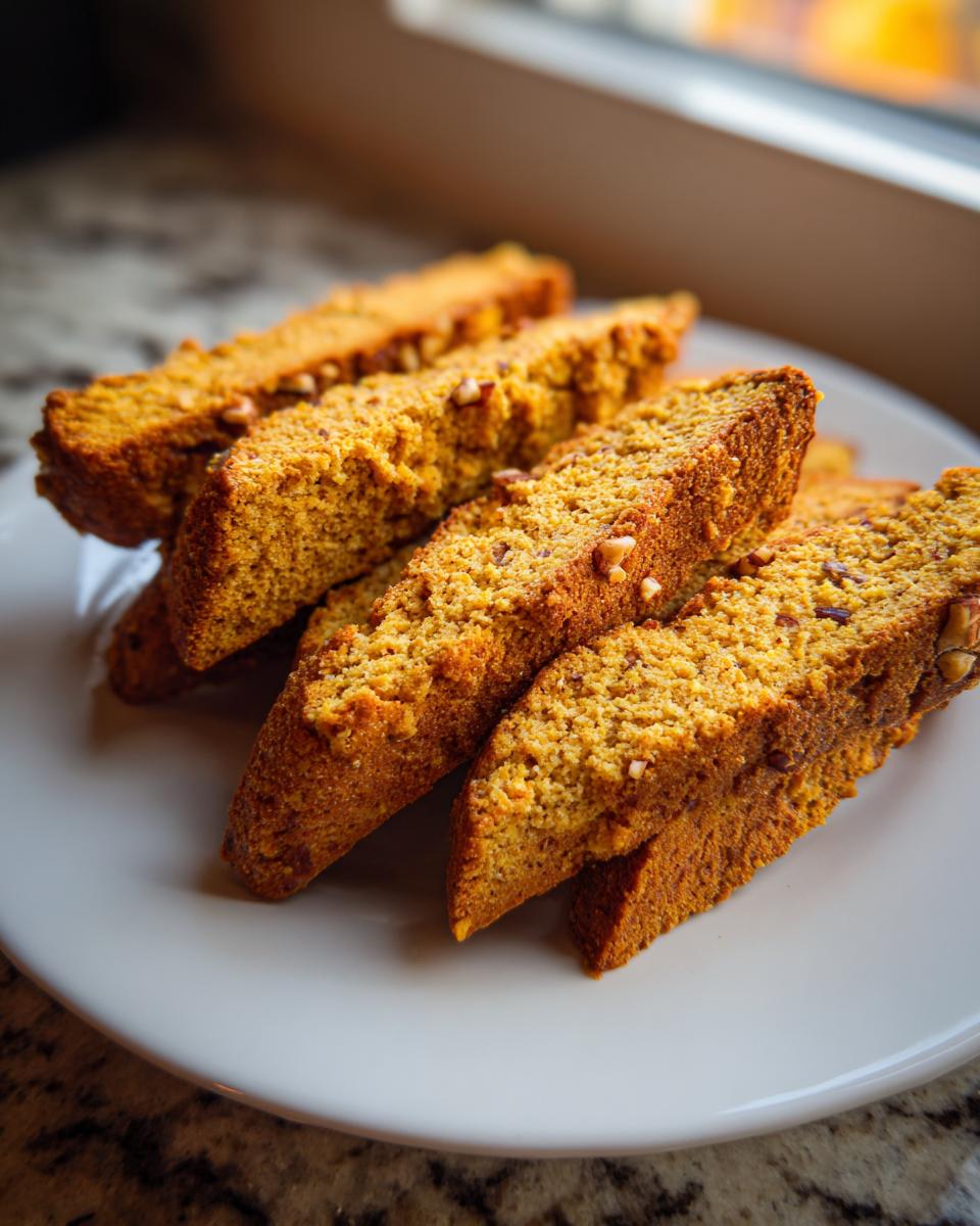 Pumpkin Spice Biscotti - detail 1