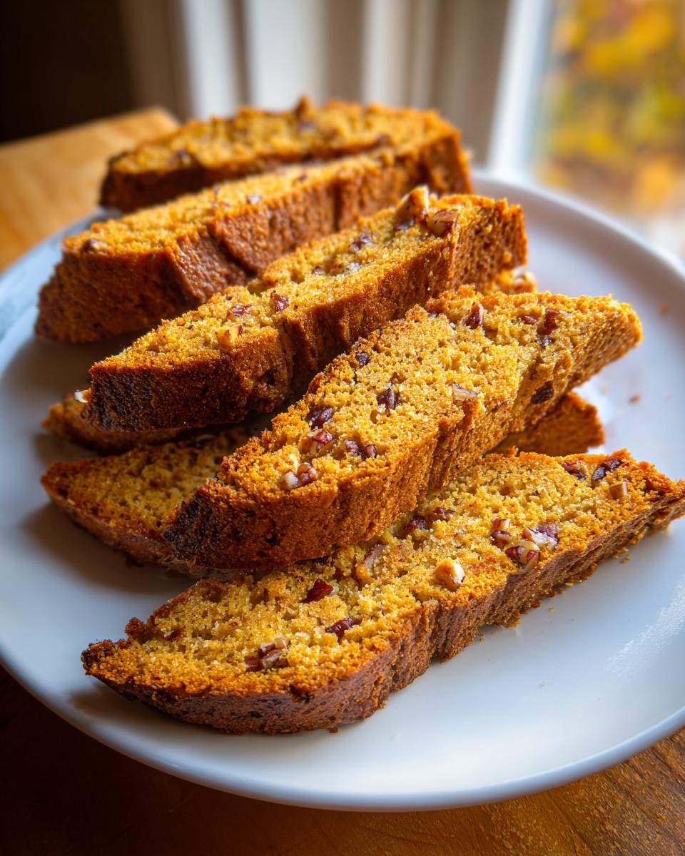 Pumpkin Spice Biscotti - detail 2