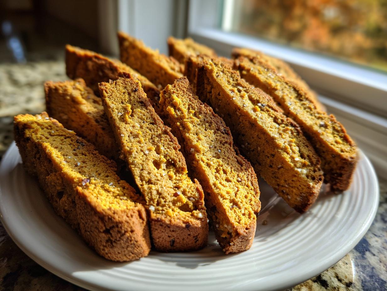 Pumpkin Spice Biscotti
