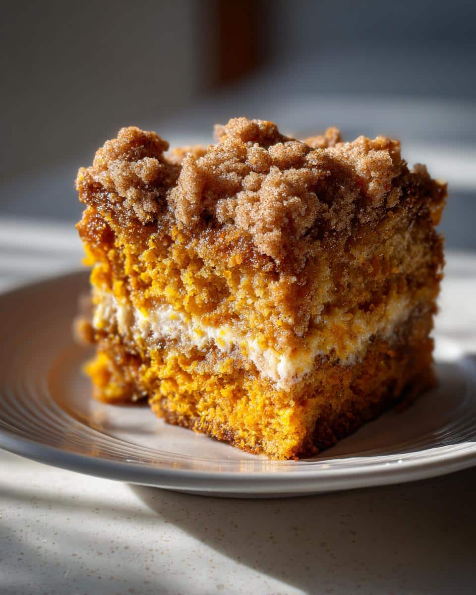 Pumpkin Spice Crumb Cake - detail 1