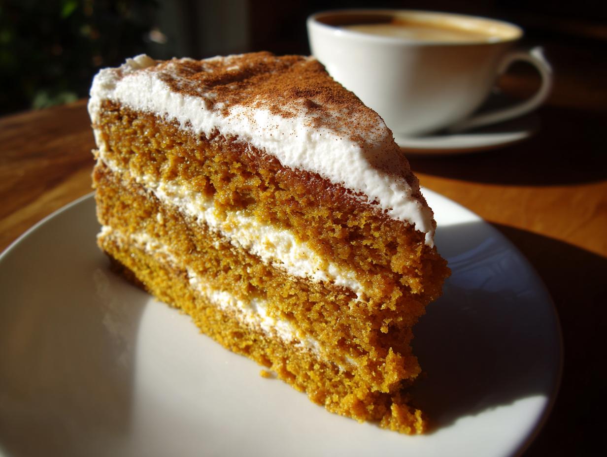 Pumpkin Spice Latte Cake
