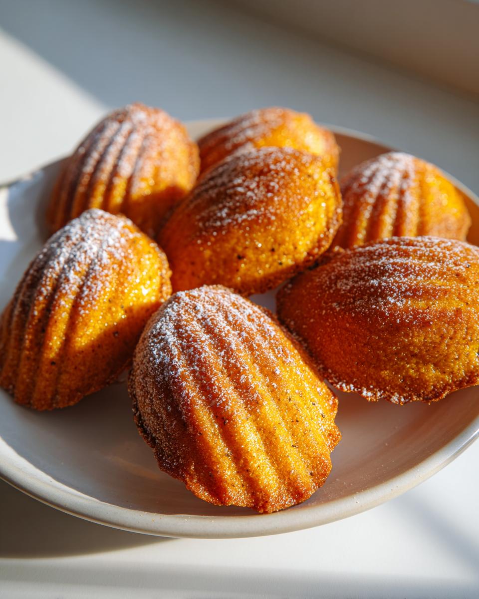 Pumpkin Spice Madeleines - detail 3