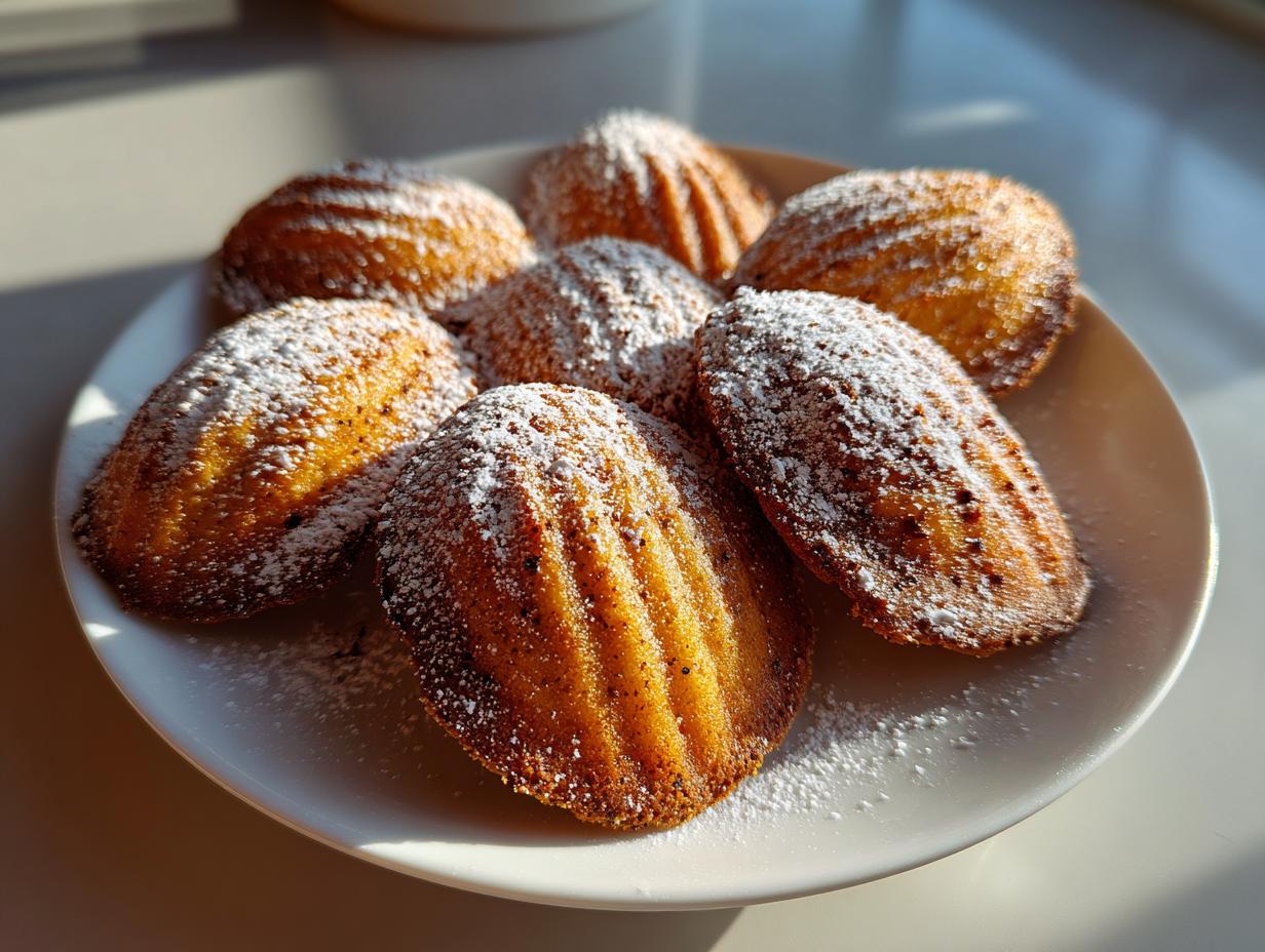 Pumpkin Spice Madeleines