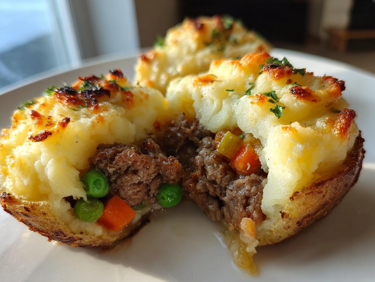 Savory Shepherd's Pie Stuffed Baked Potatoes You Must Try 5 Shepherd's Pie Stuffed Baked Potatoes