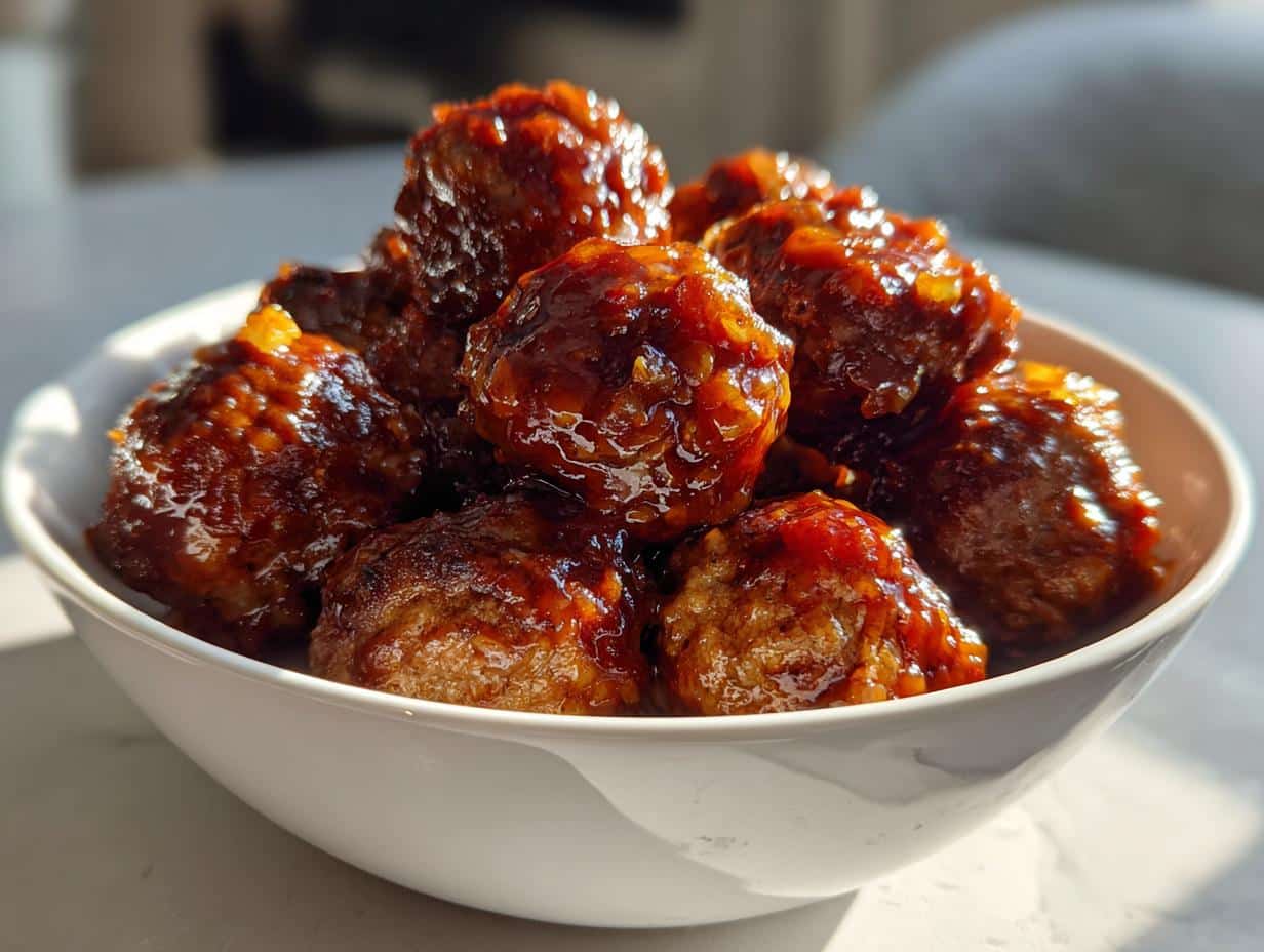 Slow Cooker Sweet Chili Meatballs