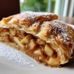 Spiced Apple and Raisin Strudel