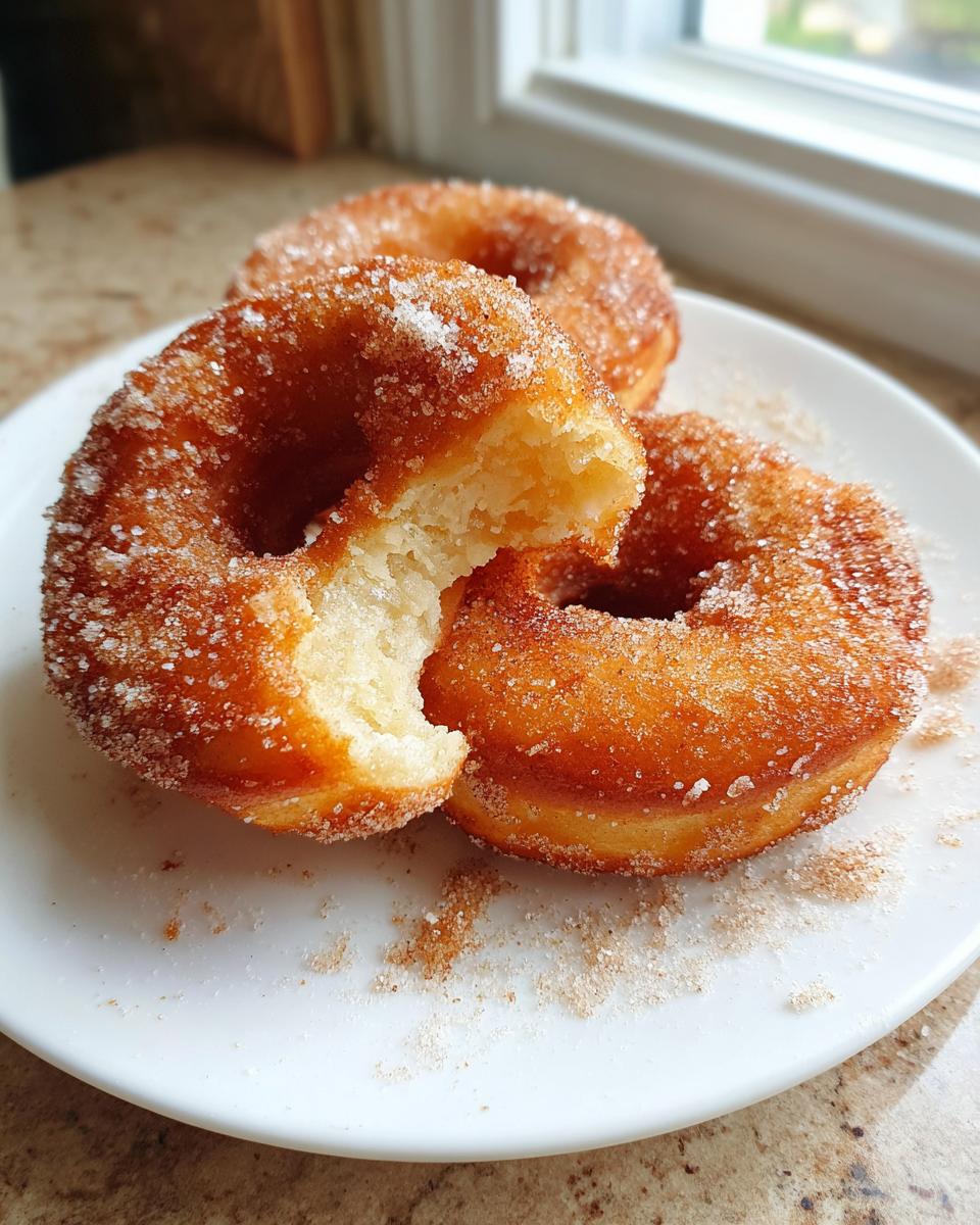 Sweet Potato Donuts with Cinnamon Sugar - detail 1