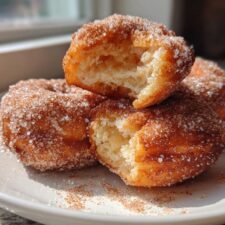 Moist Sweet Potato Donuts with Cinnamon Sugar in 30 Minutes