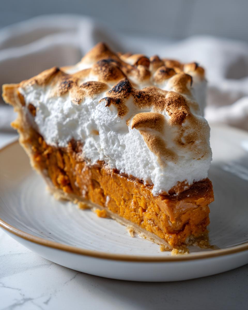 Irresistible Sweet Potato Pie with Marshmallow Meringue Recipe 8 Sweet Potato Pie with Marshmallow Meringue - detail 2