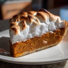 Irresistible Sweet Potato Pie with Marshmallow Meringue Recipe