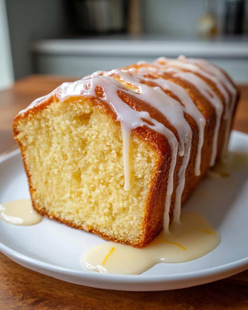 Vanilla Bean Glazed Pound Cake - detail 4