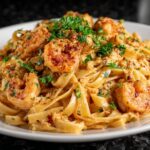 Cajun Shrimp Fettuccine