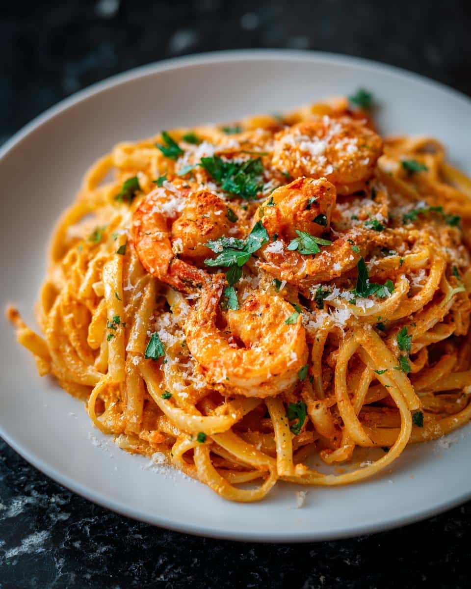 Creamy Chipotle Shrimp Pasta - detail 3