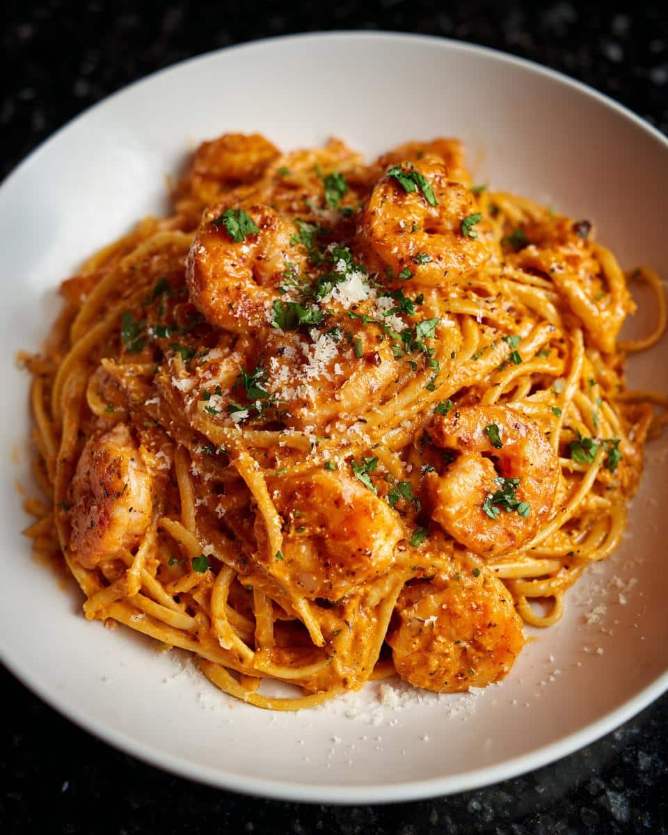 Creamy Chipotle Shrimp Pasta - detail 4