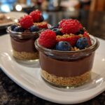 Mini Nutella dessert jars