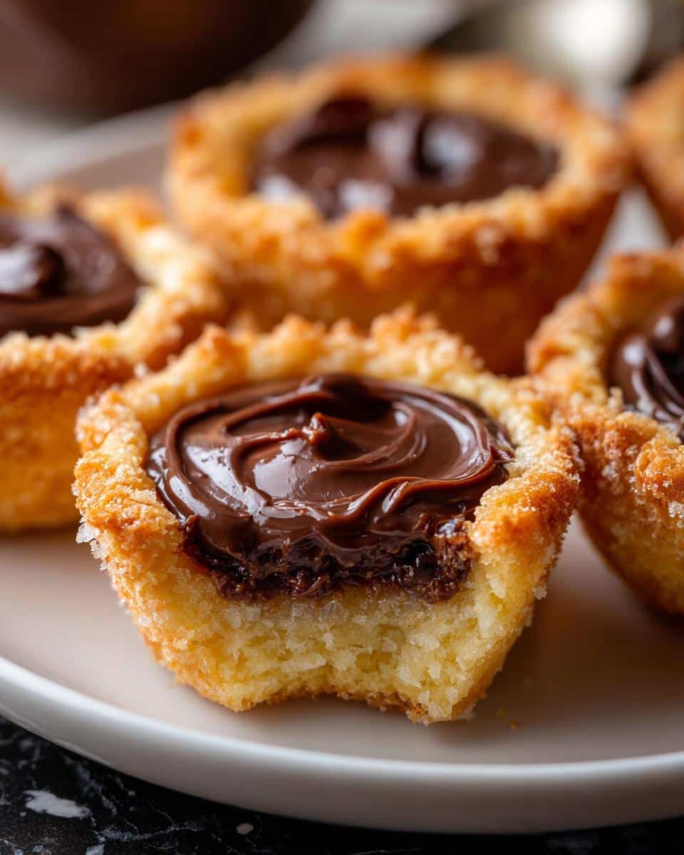 Mini Nutella tartlets - detail 1