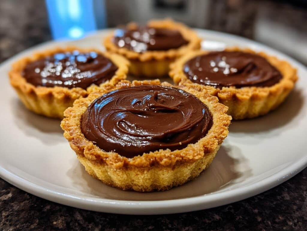 Mini Nutella tartlets