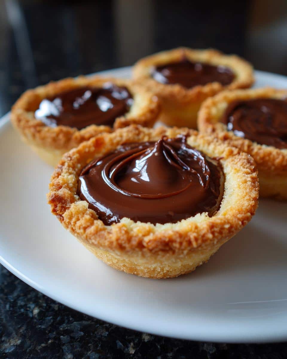 Mini Nutella tartlets - detail 2