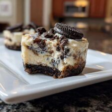 Irresistible Mini Oreo Cheesecake: 24 Bites of Bliss