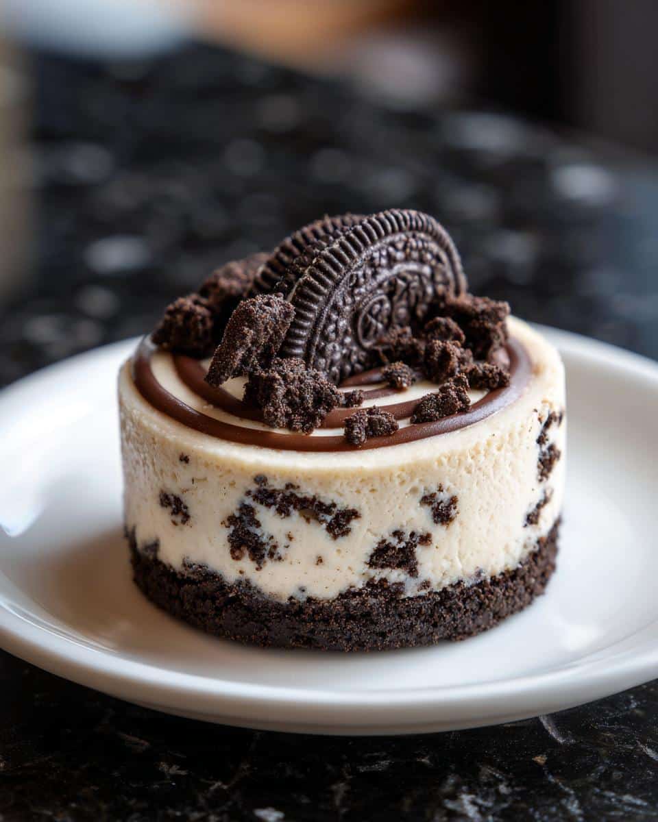 Mini Oreo cheesecake - detail 3