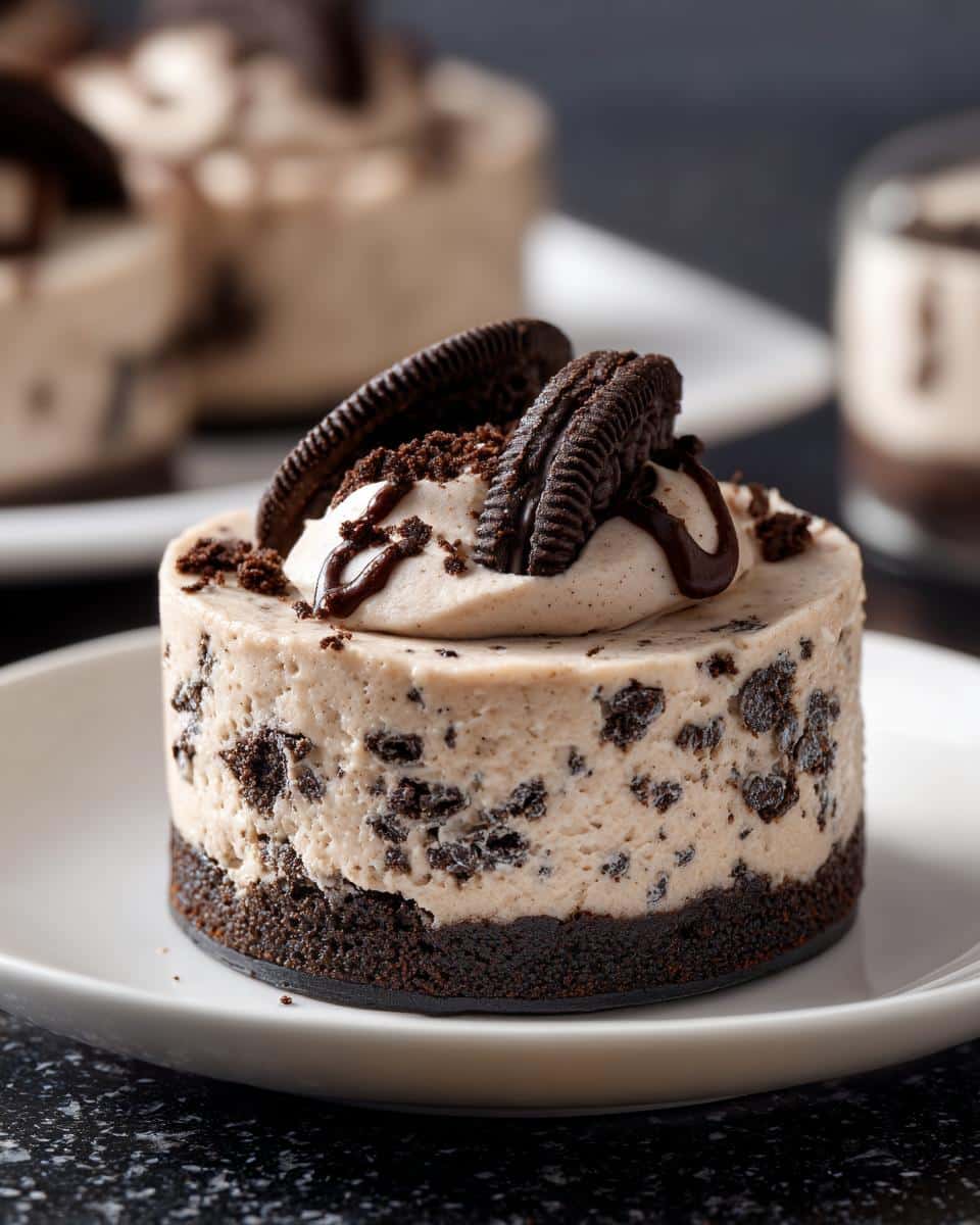 Mini Oreo cheesecake - detail 4
