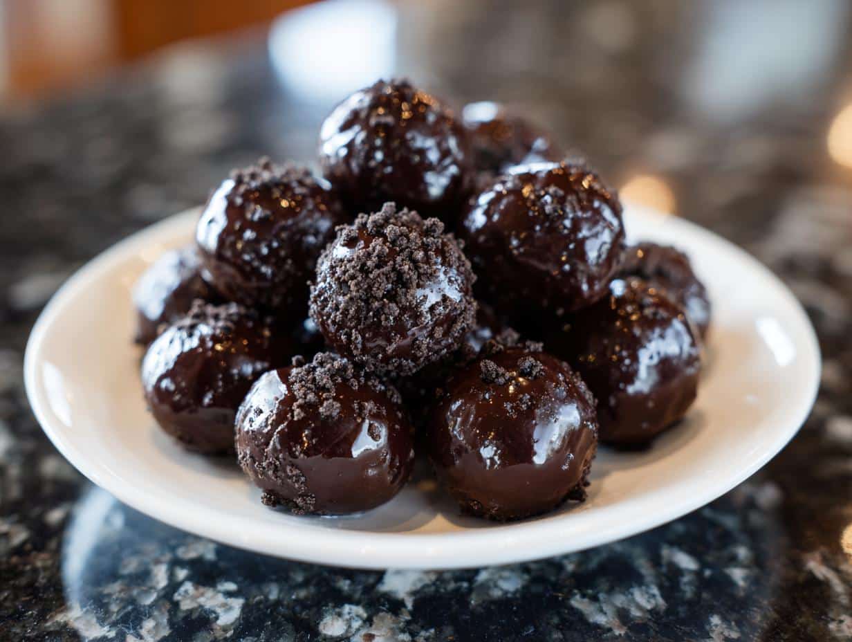 Mini Oreo chocolate balls