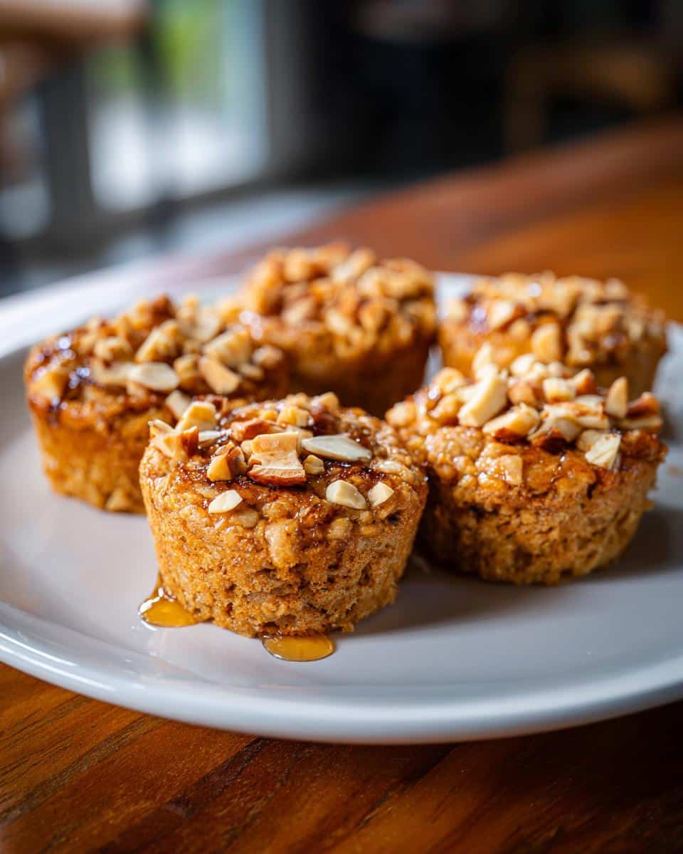 Mini banana oat cups - detail 2