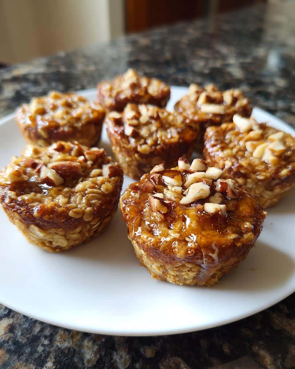 Mini banana oat cups - detail 3