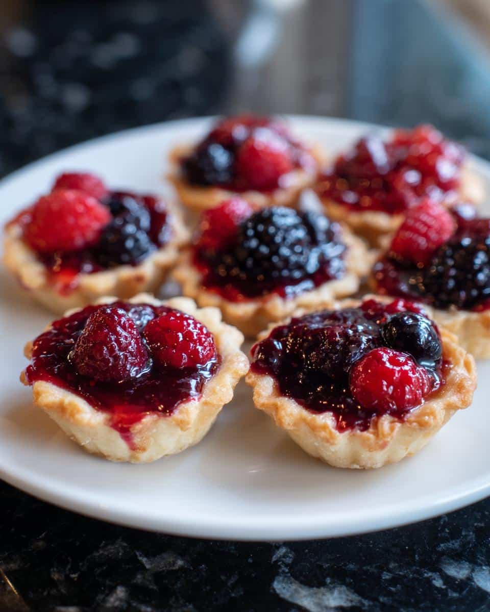 Mini berry tart bites - detail 1