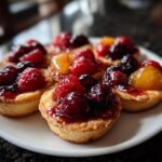 Mini berry tart bites