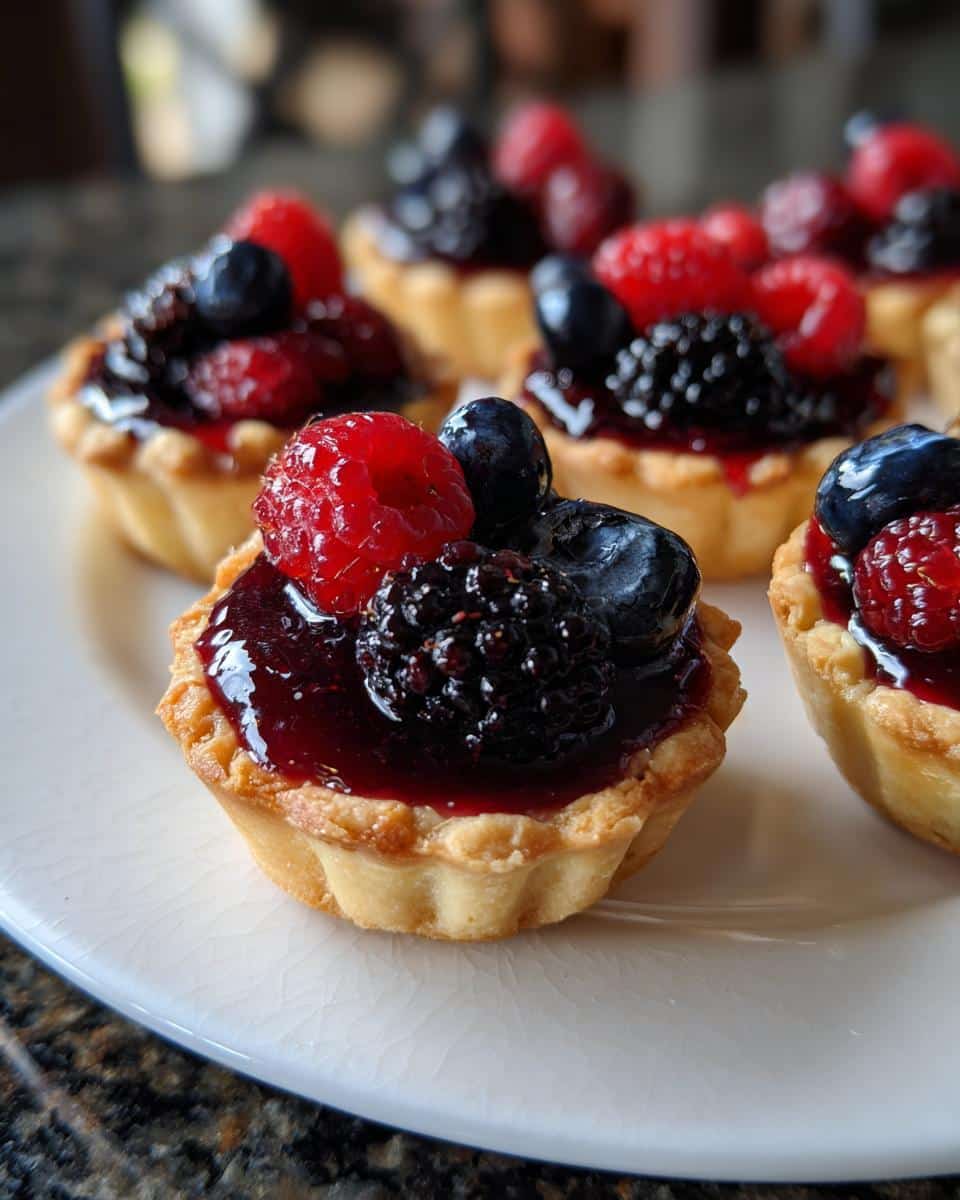 Mini berry tart bites - detail 2